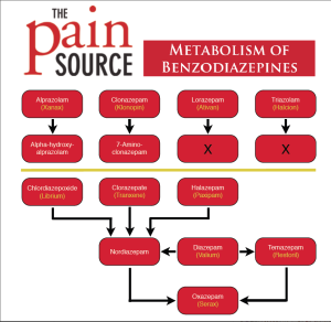 Metabolism of Benzodiazepines